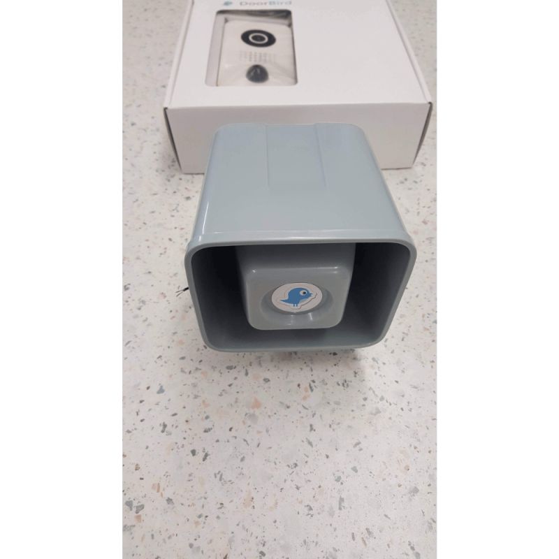 Doorbird – Sirene/Lautsprecher A001 für BirdGuard 110dB mit integriertem Verstärker