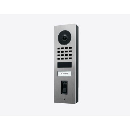 Doorbird - Video doorphone D1101FV Fingerprint 50 with 1 call button and integrated EKEY fingerprint reader, surface-mounted
