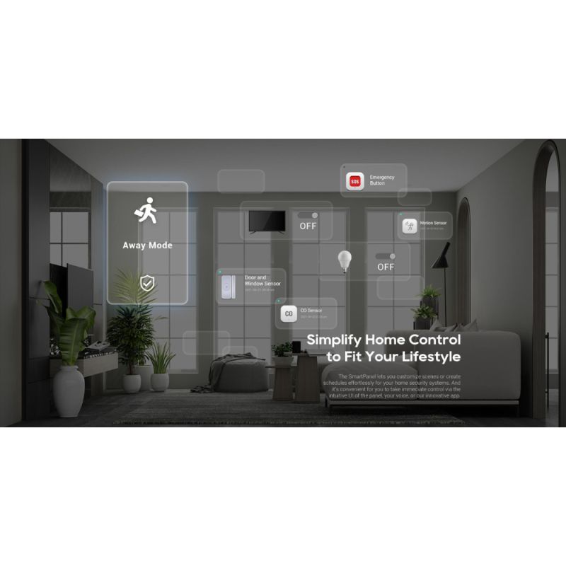 Akuvox - Console interna X933H con ZigBee 3.0, touchscreen da 7", Wifi, Bluetooth, Android 9.0