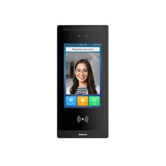 Akuvox - E18C Video-Türsprechanlage und Zutrittskontrolle mit Gesichtserkennung, Touchscreen, Bluetooth, RFID, QR-Code, 4G-kompa