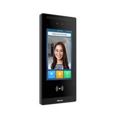 Akuvox - E18C Video-Türsprechanlage und Zutrittskontrolle mit Gesichtserkennung, Touchscreen, Bluetooth, RFID, QR-Code, 4G-kompa