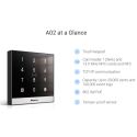 Akuvox - PIN-Code-, RFID- und NFC-kompatibles IP-Zugangskontroll-Lesegerät (Akuvox A02S)