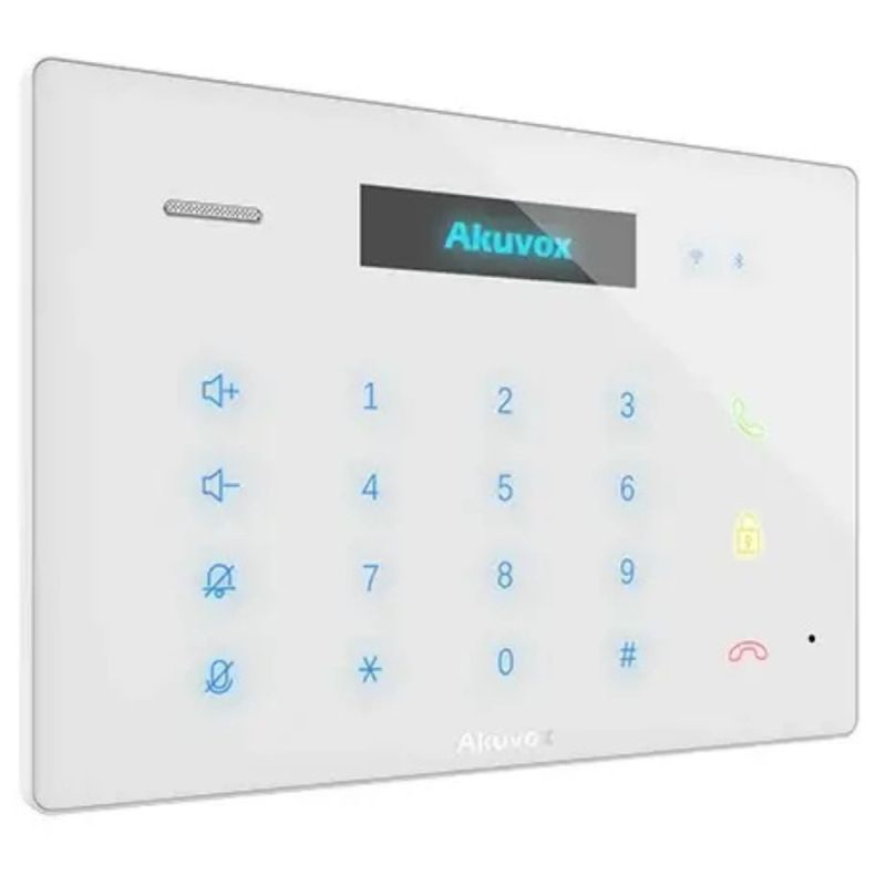 Akuvox - SIP-Audio-Innenkonsole mit Wifi und Bluetooth C312A - Weiss