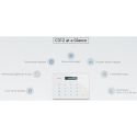 Akuvox - SIP Audio indoor monitor with Wifi and Bluetooth(Akuvox C312A White)