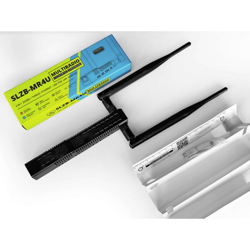 SMLIGHT SLZB-MR4U - Modularer Zigbee-Koordinator + Thread (CC2674P10 + EFR32MG26) + USB über Ethernet