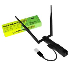 SMLIGHT SLZB-MR3U - Coordinatore modulare Zigbee + Thread (CC2674P10 + EFR32MG24) + USB su Ethernet