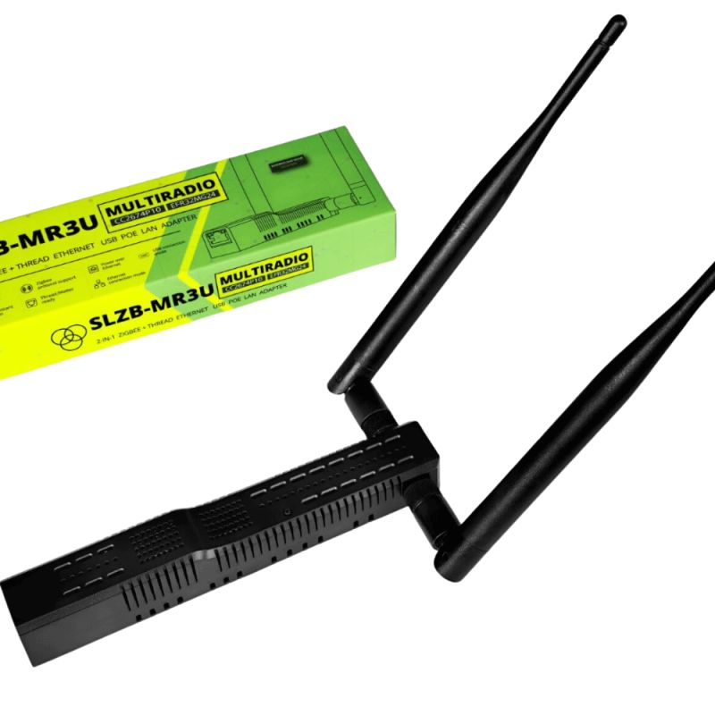 SMLIGHT SLZB-MR3U - Coordinatore Zigbee modulare + filo (CC2674P10 + EFR32MG24) + USB over Ethernet