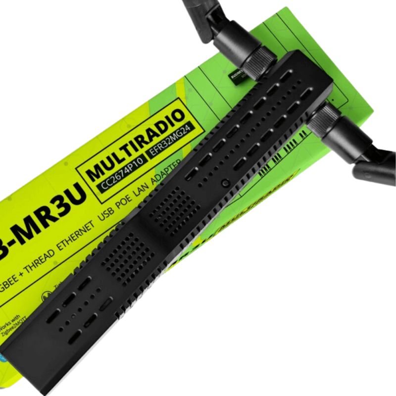 SMLIGHT SLZB-MR3U - Modularer Zigbee-Koordinator + Thread (CC2674P10 + EFR32MG24) + USB über Ethernet