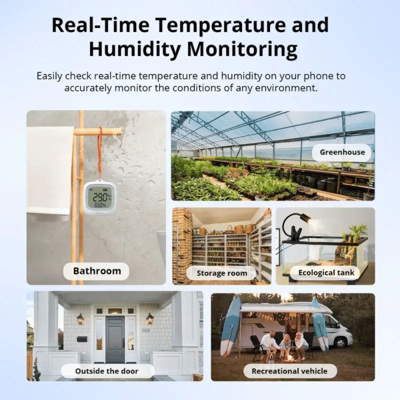 SONOFF – Temperatur- und Feuchtigkeitssensor