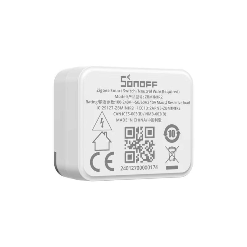 SONOFF ZBMINIR2 Extreme - Modulo interruttore Zigbee 10A