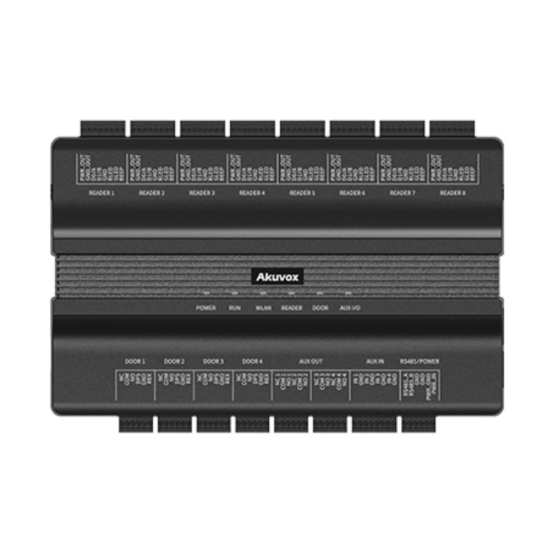 Akuvox A095S - Modulo controller di accesso 4 porte | 100.000 utenti | PoE | Wi-Fi