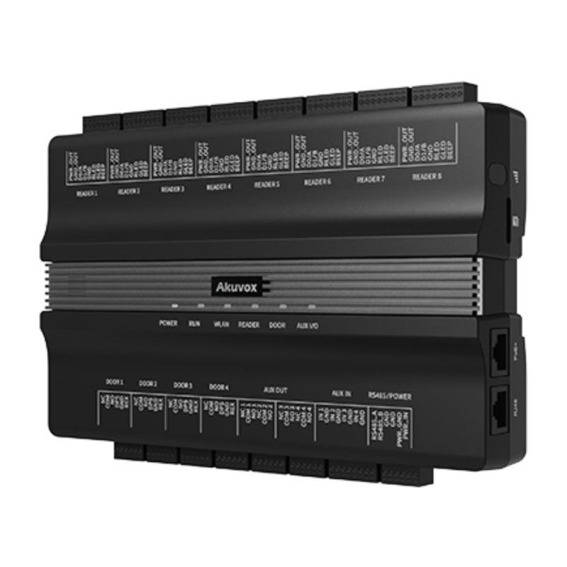 Akuvox A095S - Modulo controller di accesso 4 porte | 100.000 utenti | PoE | Wi-Fi