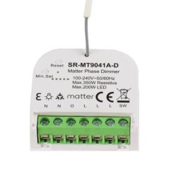 Sunricher SR-MT9041A-D - Intelligenter Mikro-Dimmer mit doppelter Technologie Matter over Thread + Zigbee 3.0