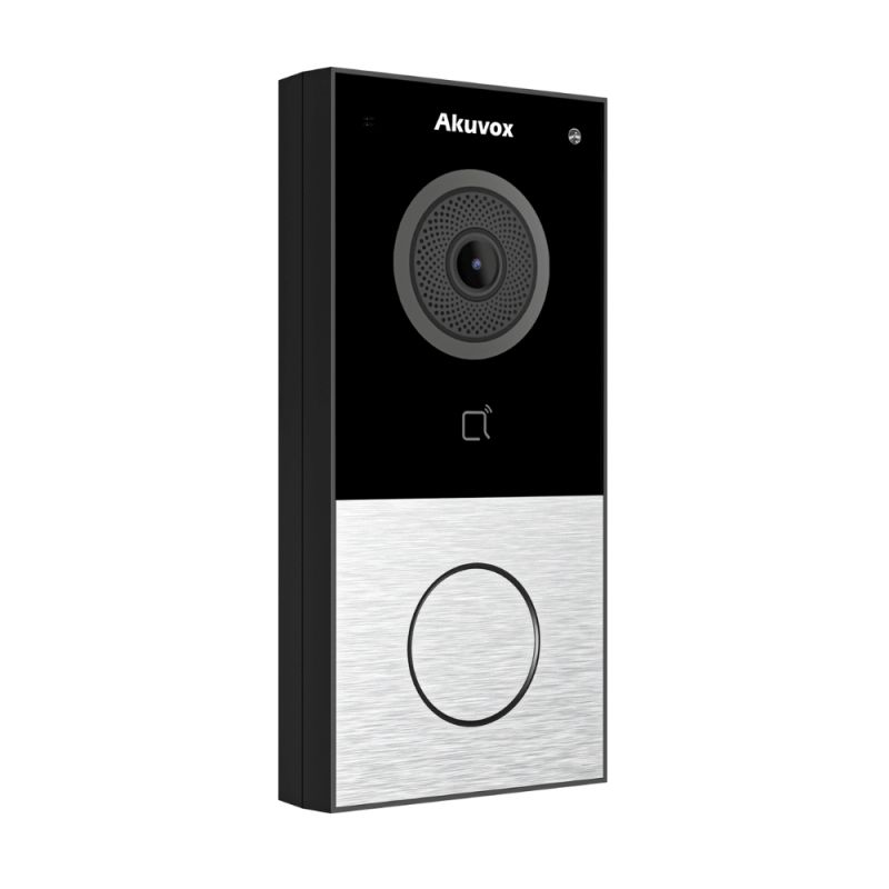 Akuvox E12S-2 - Videocitofono IP a 2 fili con lettore RFID/NFC