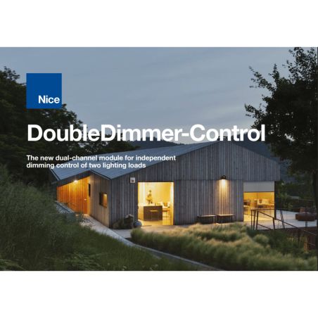 NICE DoubleDimmer-Control - Doppelkanal-Dimmer Z-Wave+
