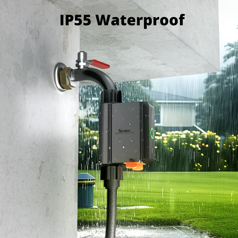 SONOFF SWV-BSP - Vanne d'eau intelligente Zigbee 3.0