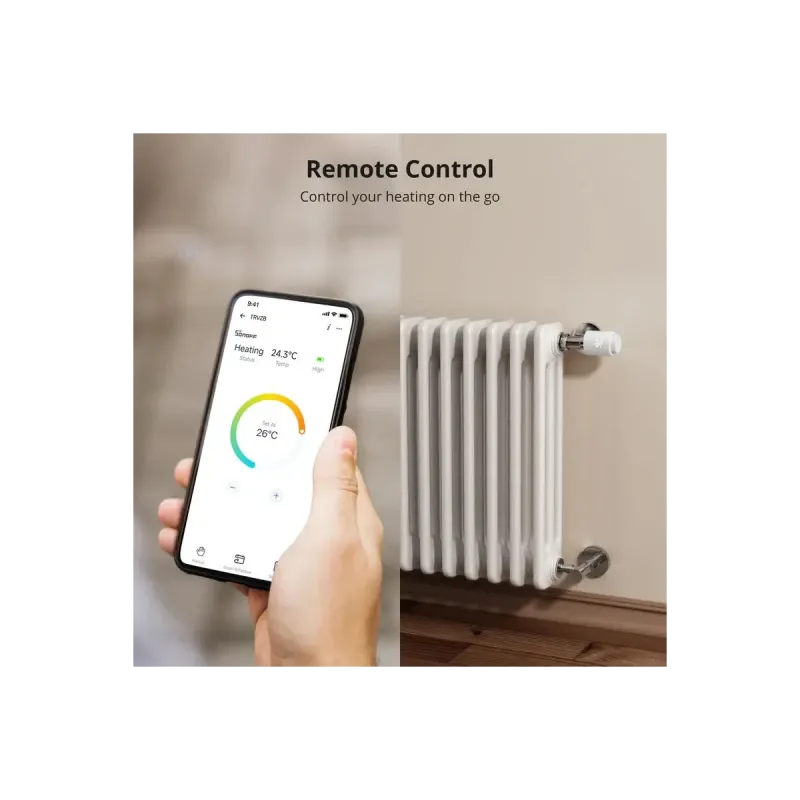 SONOFF TRVZB - Vanne Thermostatique Radiateur Intelligente Zigbee 3.0