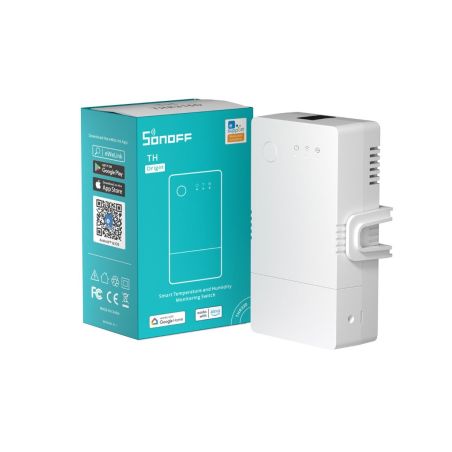 SONOFF THR316 - WiFi Smart-Schalter mit Temperatur-/Feuchtigkeitsüberwachung 16A