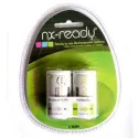 Enix - Pack de 2 accus Nimh C NX READY 1.2V 4000mAh