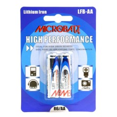 Enix - Batterie Lithium Blister LFB-AA L91 1.5V 2700mAh