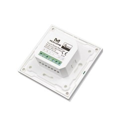 MCO Home - Interruttore Touch Panel Z-Wave 2 Tasti, bianco (MH-S412)