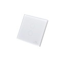 MCO Home - Interruttore Touch Panel Z-Wave 2 Tasti, bianco (MH-S412)