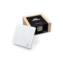 MCO Home - Interruttore Touch Panel Z-Wave 2 Tasti, bianco (MH-S412)