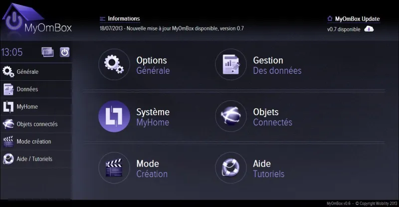 MyOmBox - box domotique MyHome, Legrand, Bticino