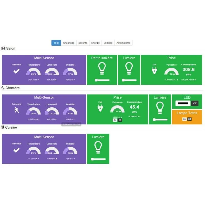 Jeedom - Pack de démarrage JEEDOM Mini+ compatible EnOcean