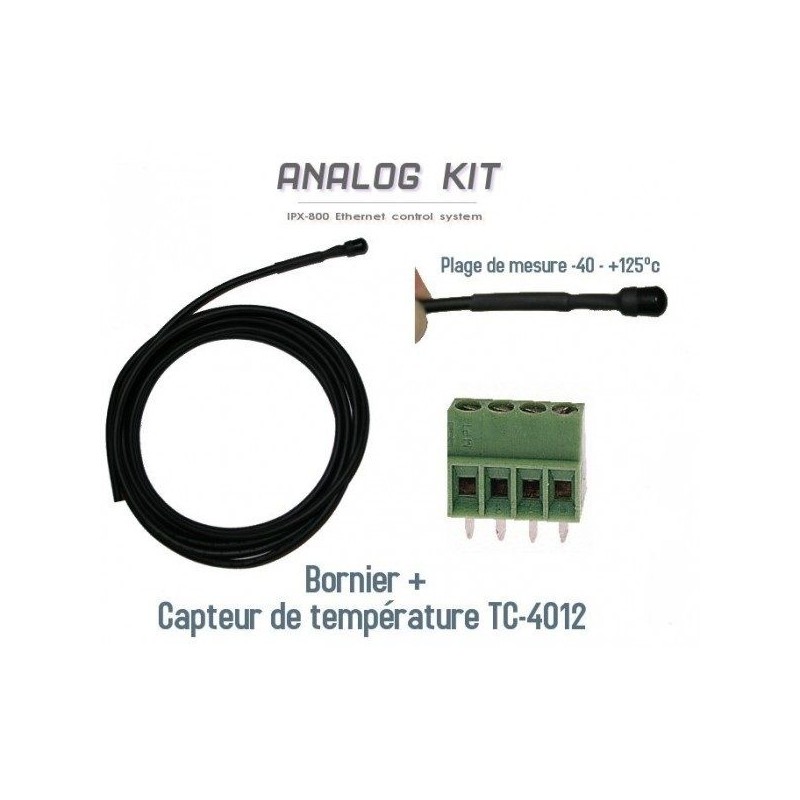 GCE Electronics - Kit température pour carte relais ethernet IPX-800 (2mètres) GCE Electronics - Kit température pour carte relais ethernet IPX-800 (2mètres)