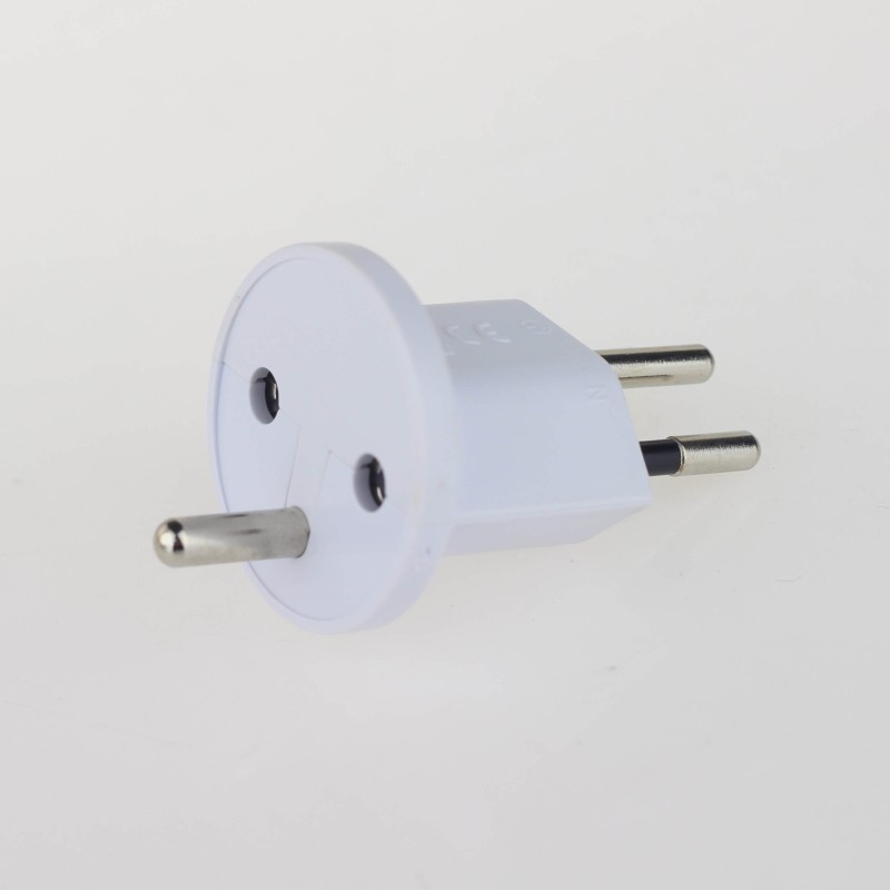 Permanent Schuko adapter for Switzerland (White)