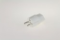 Schweizer Adapter auf Schuko (Weiß)