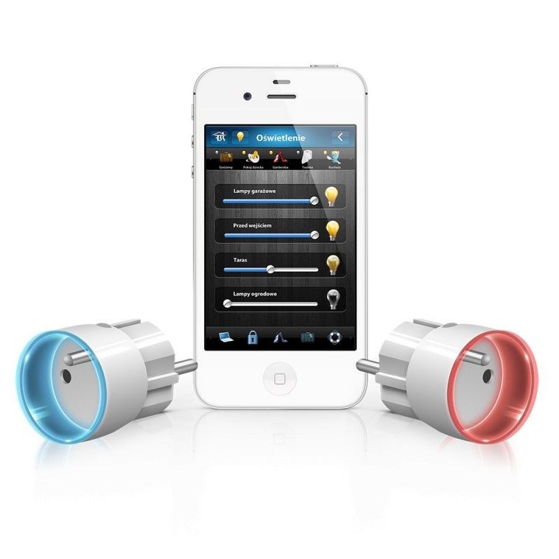 FIBARO - Wall plug with energy consumption monitoring (Schuko format) FGWPF-102-ZW5 (FIBARO Wall Plug Z-wave+)