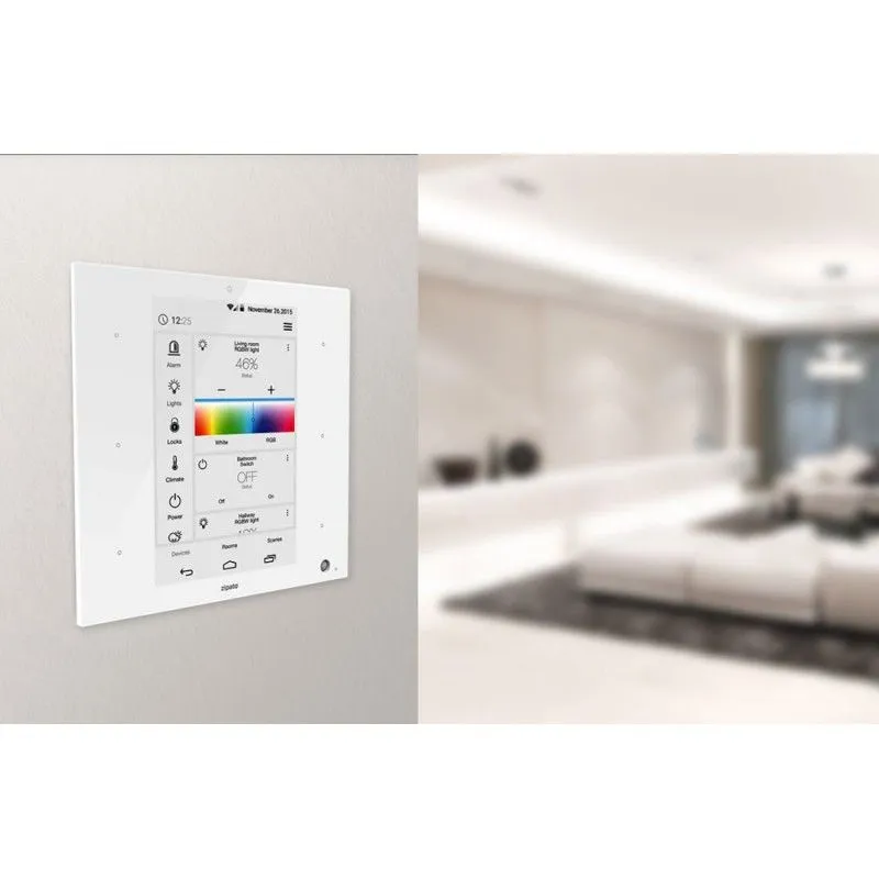 Zipato - Zigbee & Z-Wave+ Home Control System Zipatile - White