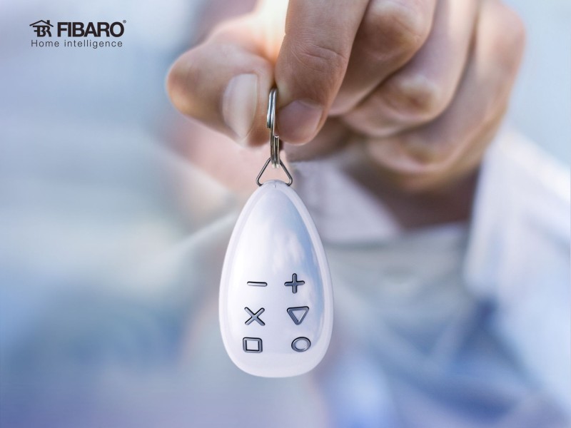 FIBARO - Fernbedienung Schlüsselanhänger Z-Wave+ FGKF-601 (FIBARO KeyFob)