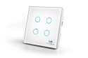 MCO Home - Touch Panel Z-Wave 4 Buttons, White (MH-S314)