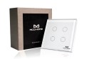 MCO Home - Touch Panel Z-Wave 4 Buttons, White (MH-S314)