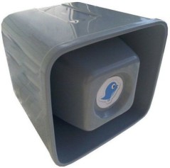DoorBird - Combi altoparlante del corno / sirena A001 per BirdGuard (incl. amplificatore all'interno del BirdGuard), 100dB