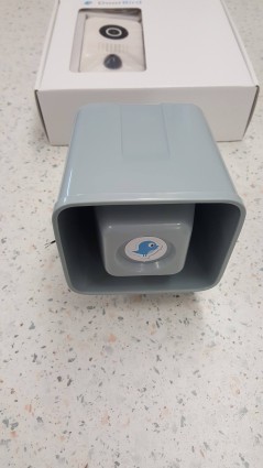 Doorbird - Sirène/enceinte A001 pour BirdGuard 110dB avec amplificateur intégré