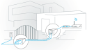 Doorbird - Convertitore A1071 2-Fili Ethernet PoE