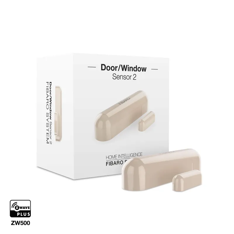 FIBARO - Capteur d'ouverture Z-Wave+ Beige (FIBARO Door/Window Sensor 2) FIBARO - Capteur d'ouverture Z-Wave+ Beige (FIBARO Door/Window Sensor 2)