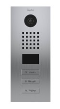 Doorbird - Videocitofono IP D2103V - Acciaio inossidabile spazzolato - 3 Pulsanti di chiamata