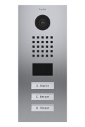 Doorbird - Videocitofono IP D2103V - Acciaio inossidabile spazzolato - 3 Pulsanti di chiamata