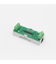 Eutonomy - Adaptater euFIX DIN per Fibaro FGS-213 / FGBHS-213 (senza pulsanti)