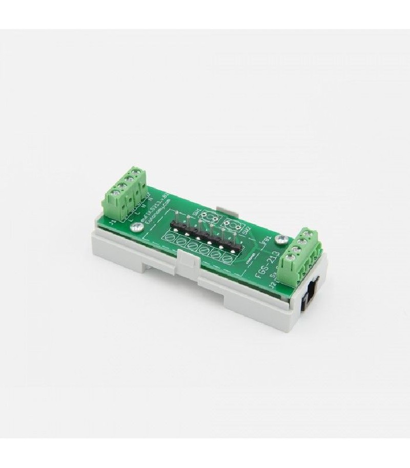 Eutonomy - Adapter euFIX DIN für Fibaro FGS-213 / FGBHS-213 (ohne Mikroschalter)