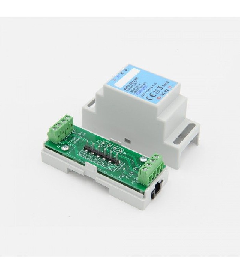 Eutonomy - Adapter euFIX DIN für Fibaro FGD-212 (ohne Mikroschalter)