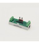 Eutonomy - Adaptater euFIX DIN per Fibaro FGS-223 (con pulsanti)