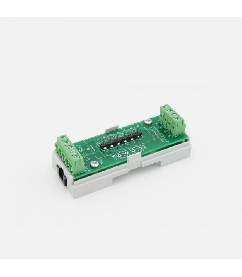 Eutonomy - Adaptater euFIX DIN for Fibaro FGS-223 (without push-buttons)