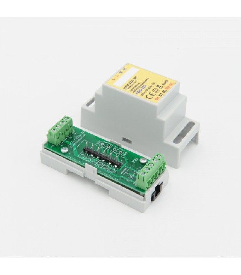 Eutonomy - Adaptater euFIX DIN for Fibaro FGS-223 (without push-buttons)