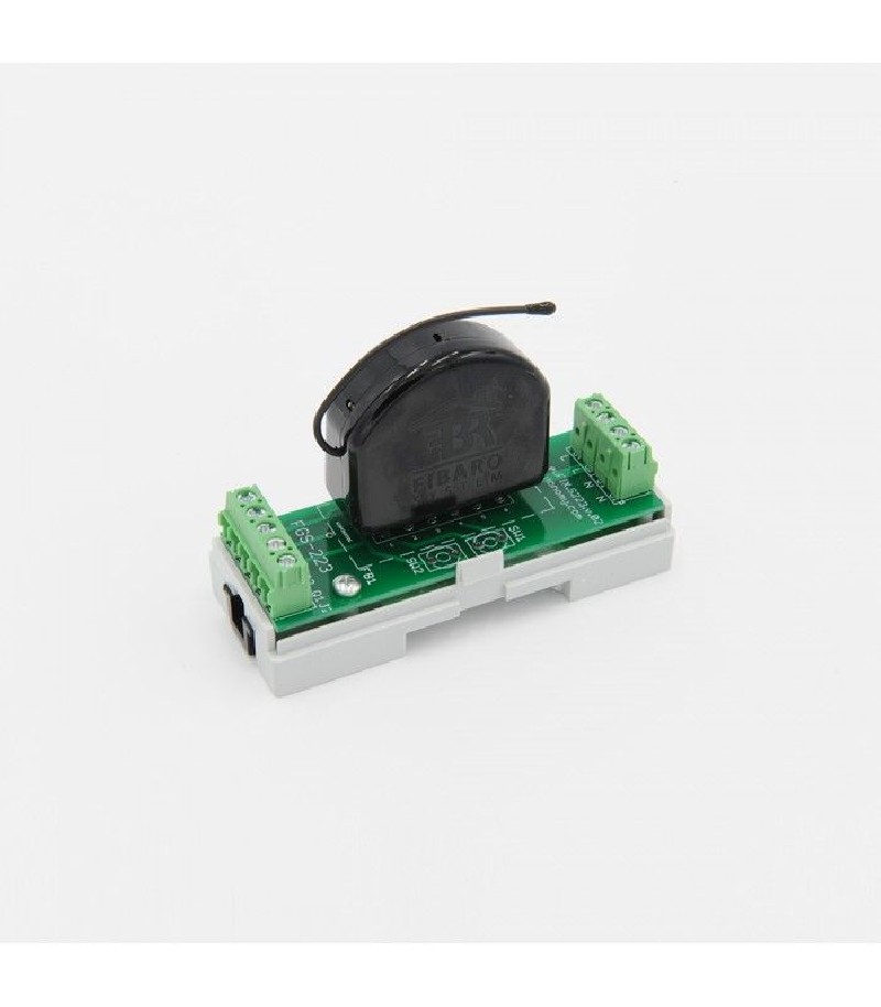 Eutonomy - Adaptater euFIX DIN for Fibaro FGS-223 (without push-buttons)